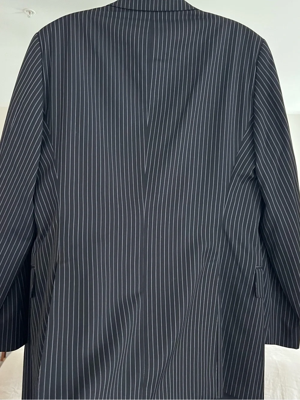 Gucci Black Pinstripe Two-Piece Suit